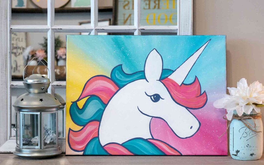 Unicorn Enhancement Painting